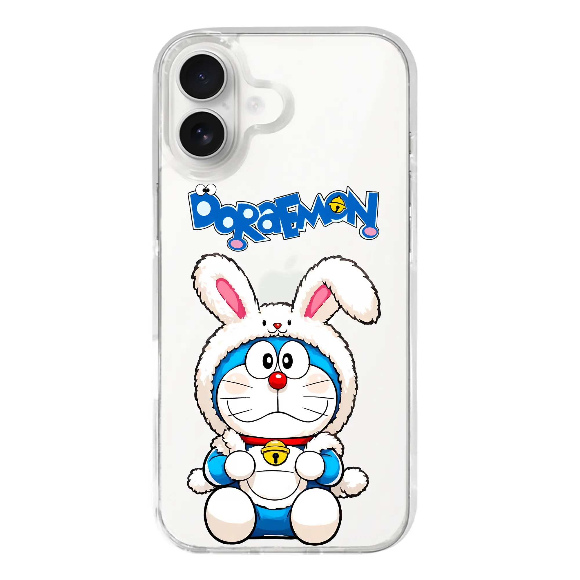 ドラえもん グッズドラえもん - iPhone 17シリーズ 透明スマホケース – 薄型・耐衝撃・精密フィット保護カバー